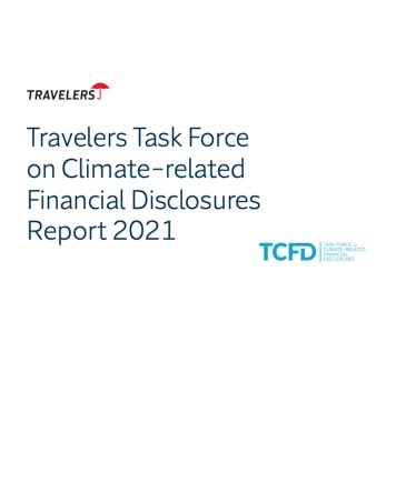 Cover of 2021 TCFD Report